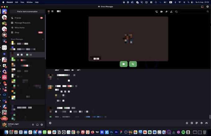 Screenshot of a Discord call discussing DLMM on Meteora