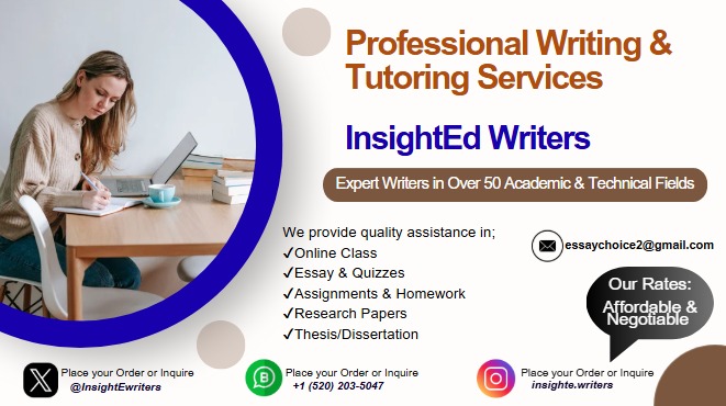 InsightEwriters's tweet image. NEED HELP WITH YOU CLASS WORK📚📝, DM us. 📚We offer quality work free of AI.
We provide turnitin reports (AI &amp;amp; Plag) 

Nursing
Biology
Biochemistry
Business
#Sociology
#Psychology

#Labreports #Onlineclass #Assignmentdue #essaypay #medstudent #nurses #GraduateStudies #UCLA…