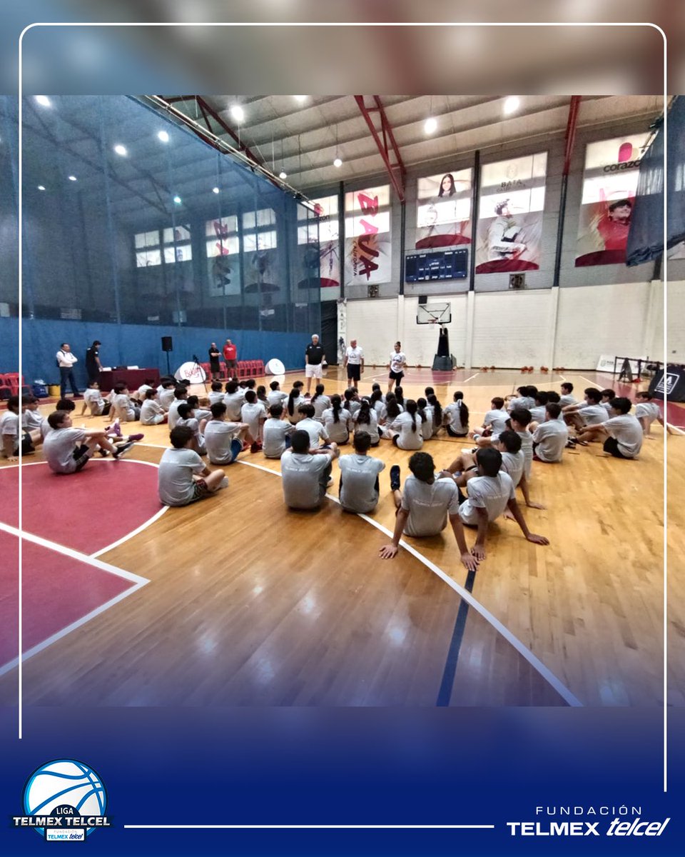 Fund Telmex Telcel (@fundaciontelmex) on Twitter photo 🏀 ¡Arrancó el Skill Camp de la <a href="/Ligatelmex/">Liga Telmex-Telcel</a>!🔥
El <a href="/coach_mac4/">Robert MacKinnon</a> comparte tips, técnicas y movimientos de alto nivel con todos los apasionados y apasionadas del balón naranja.⛹🏻♀️⛹🏻♂️
Gracias al <a href="/InstitutoBaja/">Instituto Del Deporte y La Cultura Fisica De Baja</a> por hacer posible este gran evento. 😉 🏀 ¡Arrancó el Skill Camp de la <a href="/Ligatelmex/">Liga Telmex-Telcel</a>!🔥
El <a href="/coach_mac4/">Robert MacKinnon</a> comparte tips, técnicas y movimientos de alto nivel con todos los apasionados y apasionadas del balón naranja.⛹🏻♀️⛹🏻♂️
Gracias al <a href="/InstitutoBaja/">Instituto Del Deporte y La Cultura Fisica De Baja</a> por hacer posible este gran evento. 😉