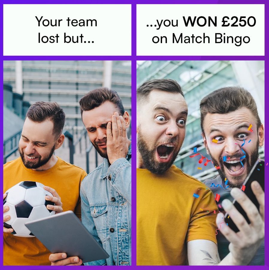MatchBingo's tweet image. ⚽ Just one more match before bed?

MatchBingo: QUICK throws you into one Premier League match from 23/24.

Can you score big? One card. One shot.

🔗 matchbingo.onelink.me/VMlY/quick 

#QUICKgame #LateNightKickoff #MatchBingo