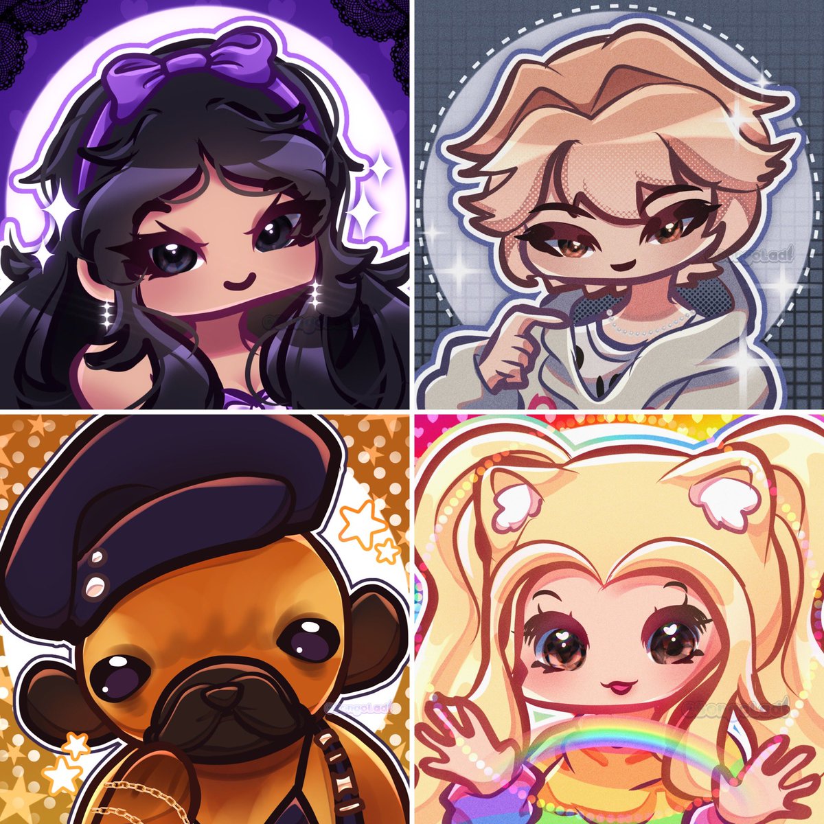 bongo ✦ (@bongolad) on Twitter photo Made a bunch of chibi icon requests for pink juice influencers :3c!! :D ft <a href="/Jellyniniui/">౨ৎ Kuina ౨ৎ</a> <a href="/SrWitherHD/">wither 🤍</a> galaxe & <a href="/DRainbow655/">💎DiamondRainbow655🌈🍉</a>
#oc #ocart Made a bunch of chibi icon requests for pink juice influencers :3c!! :D ft <a href="/Jellyniniui/">౨ৎ Kuina ౨ৎ</a> <a href="/SrWitherHD/">wither 🤍</a> galaxe & <a href="/DRainbow655/">💎DiamondRainbow655🌈🍉</a>
#oc #ocart