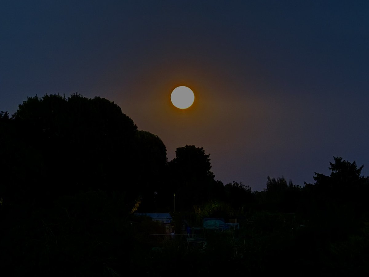 Moon tonight over Kent