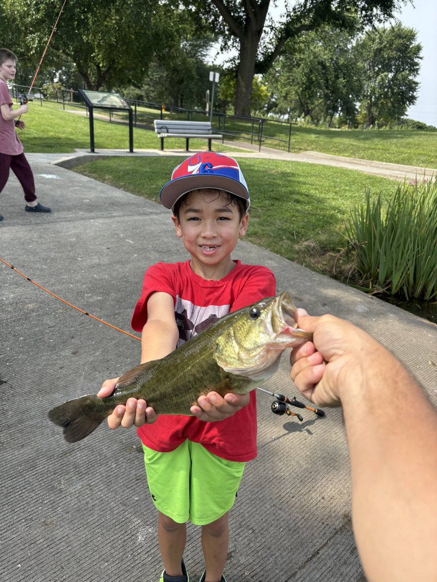 Taught 20 kids how to fish this week at Elite Chess Club’s Fishing &amp; Chess combo camp! #takeakidfishing #bassfishing #PhysEd
