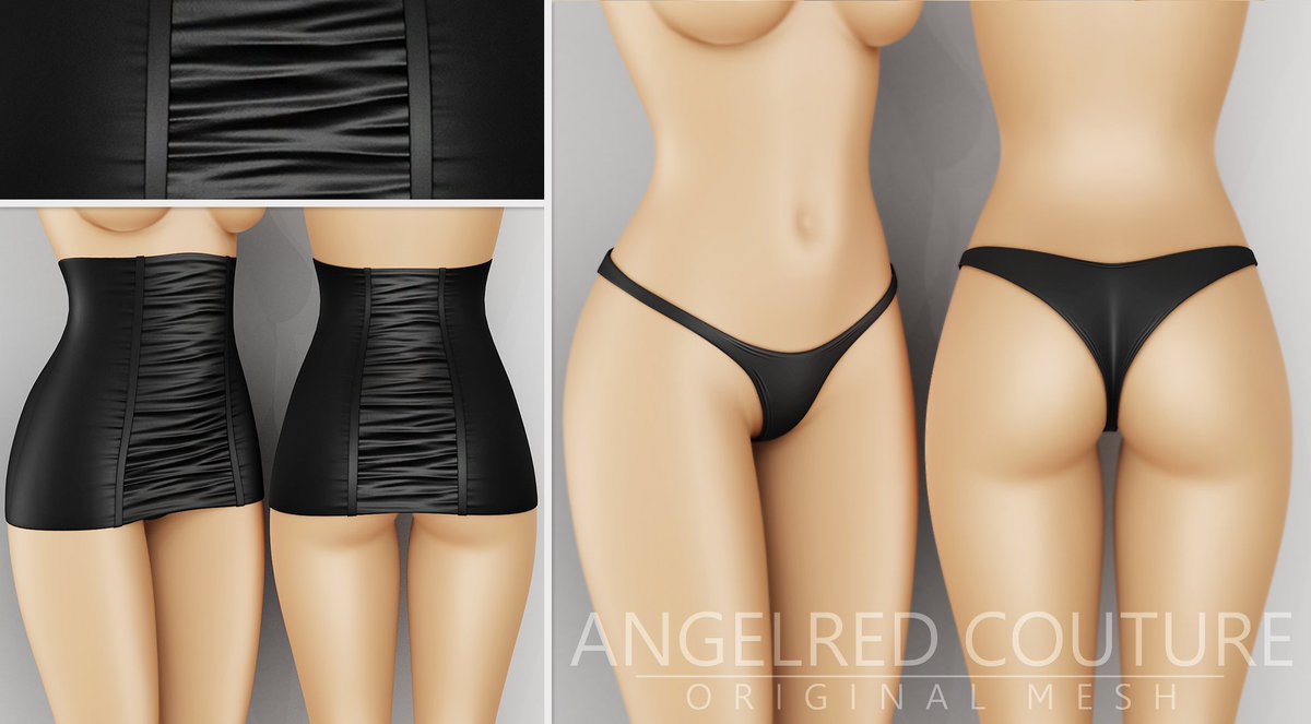 RӨXIΞPARADӨX_AF (@theroxieparadox) on Twitter photo NEW @ AngelRED Couture
FULL PERMISSION Mesh MJ Skirt & Panty Set
angelredcouture.wordpress.com
• PANTY MODELS
Maitreya Lara X
Legacy
Legacy Bombshell
eBODY Reborn
• SKIRT MODELS
Maitreya Lara X + Petite
Legacy
Legacy Perky + Petite
Legacy Bombshell
eBODY Reborn
<a href="/SecondLife/">Second Life</a> NEW @ AngelRED Couture
FULL PERMISSION Mesh MJ Skirt & Panty Set
angelredcouture.wordpress.com
• PANTY MODELS
Maitreya Lara X
Legacy
Legacy Bombshell
eBODY Reborn
• SKIRT MODELS
Maitreya Lara X + Petite
Legacy
Legacy Perky + Petite
Legacy Bombshell
eBODY Reborn
<a href="/SecondLife/">Second Life</a>