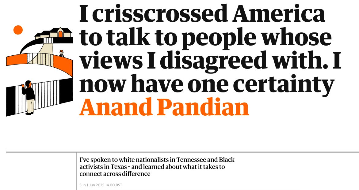 Society for Cultural Anthropology (@culanth) on Twitter photo "Over the last eight years, I have crisscrossed the United States as an anthropologist, trying to make sense of why the rifts in our national culture run so deep."
Society for Cultural Anthropology president <a href="/anandspandian/">Anand Pandian</a> in The Guardian "Over the last eight years, I have crisscrossed the United States as an anthropologist, trying to make sense of why the rifts in our national culture run so deep."
Society for Cultural Anthropology president <a href="/anandspandian/">Anand Pandian</a> in The Guardian