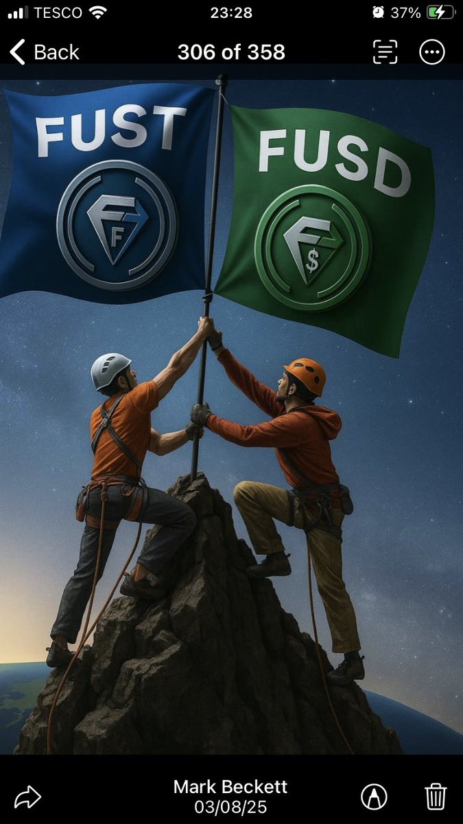 HELLnBAK666's tweet image. This is beyond thrilling!
This is crypto at its finest!
This is $FUST and $FUSD 🔥
@FUSDFinance #fust