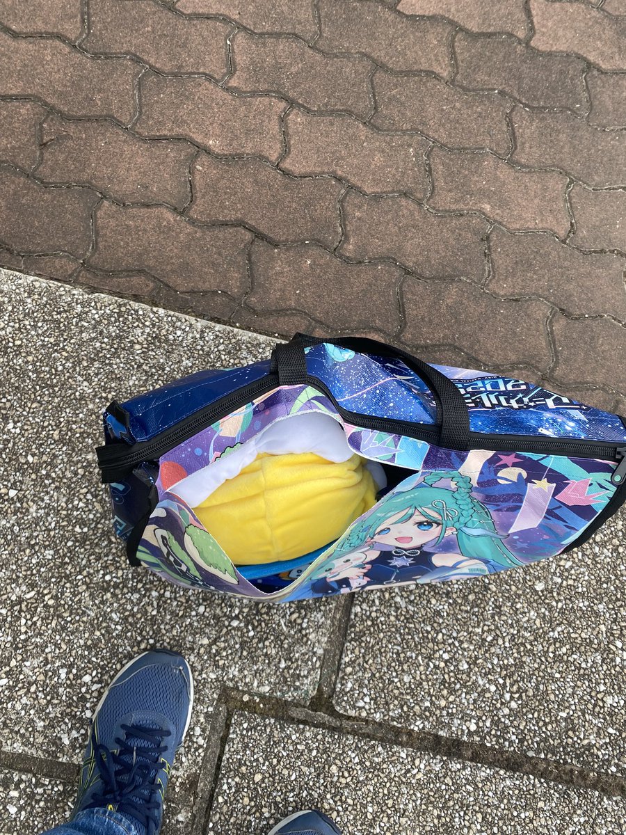あ、ショッパ破れました