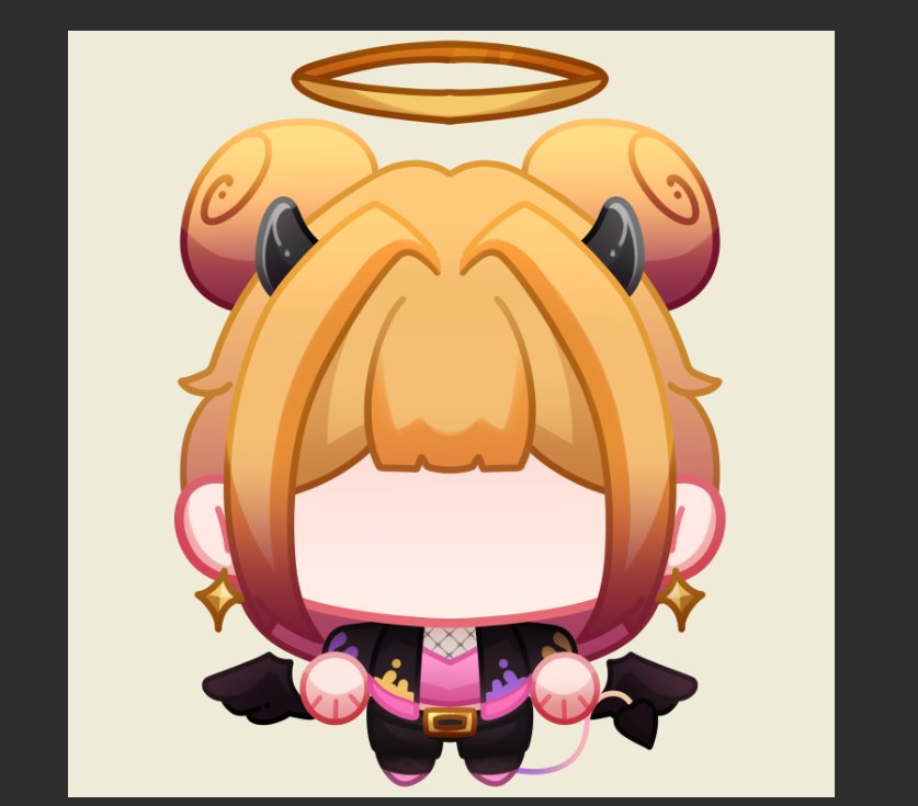 Ive forgot but here is a smowl wip ! 
Can you guess who is it ? :3
#ENVtuber