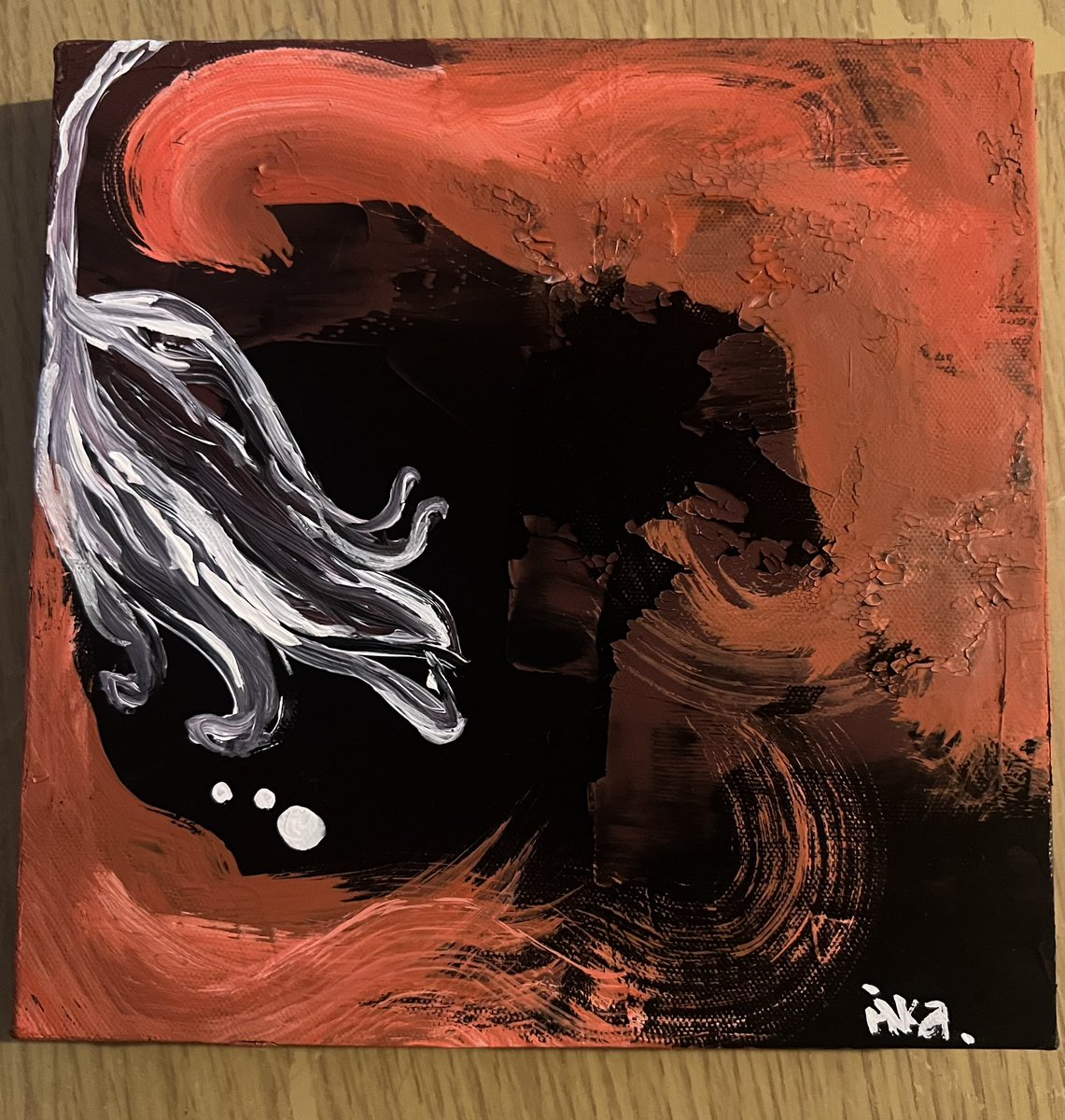 cacao
#アクリル画