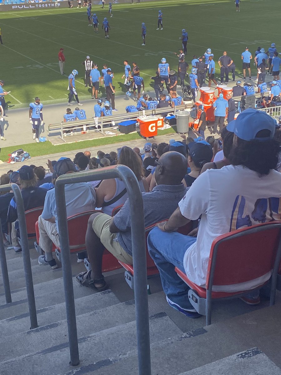 Don’t know what happened to our 40 but now it’s 39 all😂crazy. Game on <a href="/CFL/">CFL</a> lets Go Argoooos <a href="/TorontoArgos/">Toronto Argonauts</a>