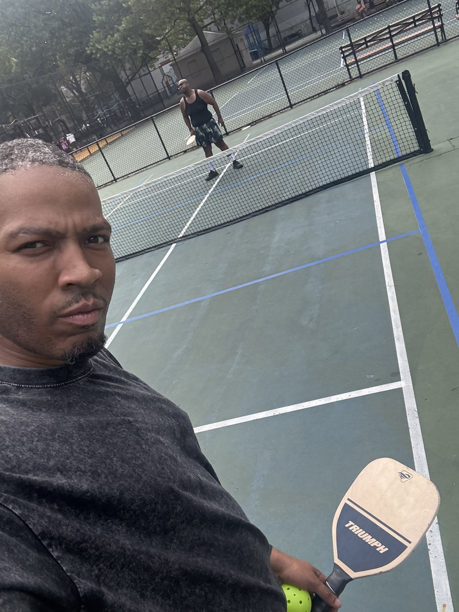 NickJelly's tweet photo. Sunday’s are for pickleball #harlem #pickleball https://t.co/RMUK4vie0f