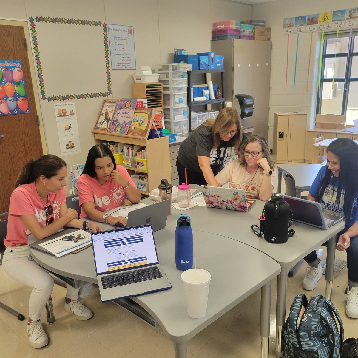 Inocencia Landrau (@inocencialandr1) on Twitter photo The Kindergarten Dual Team working on developing academic clarity while participating in a unit internalization protocol. <a href="/LewisvilleES/">Lewisville ES</a> , <a href="/LisdBILESL/">LISD BIL/ESL Program</a>, <a href="/krn_watson/">Karina Watson</a>, The Kindergarten Dual Team working on developing academic clarity while participating in a unit internalization protocol. <a href="/LewisvilleES/">Lewisville ES</a> , <a href="/LisdBILESL/">LISD BIL/ESL Program</a>, <a href="/krn_watson/">Karina Watson</a>,