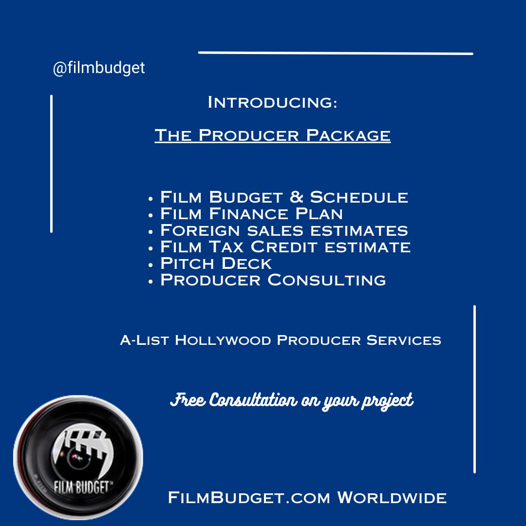 Tell your story, get into production. Work with a veteran film &amp; tv producer: FilmBudget.com Worldwide