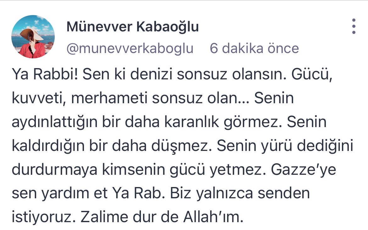 #GazzeyeUmutOl