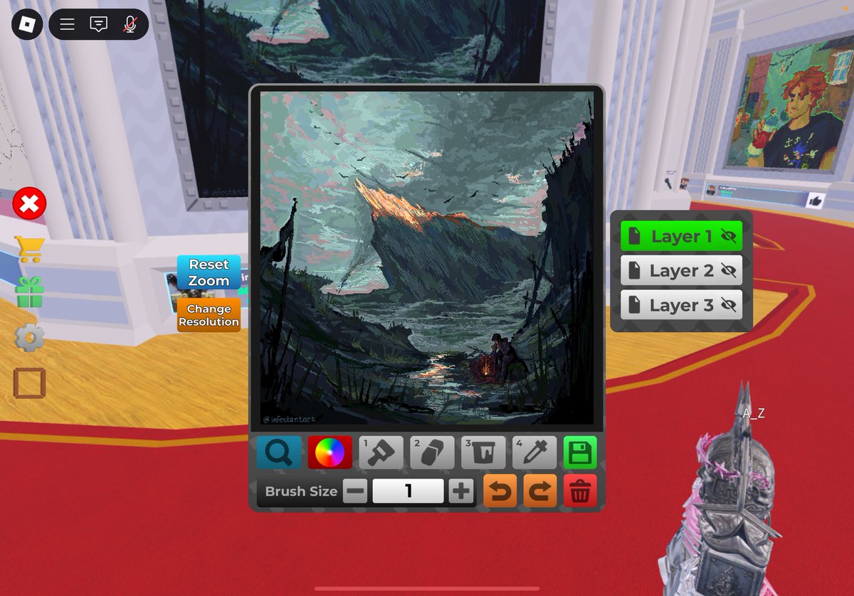 roblox art #robloxtwt #roblox #drawanddonate #robloxart #art