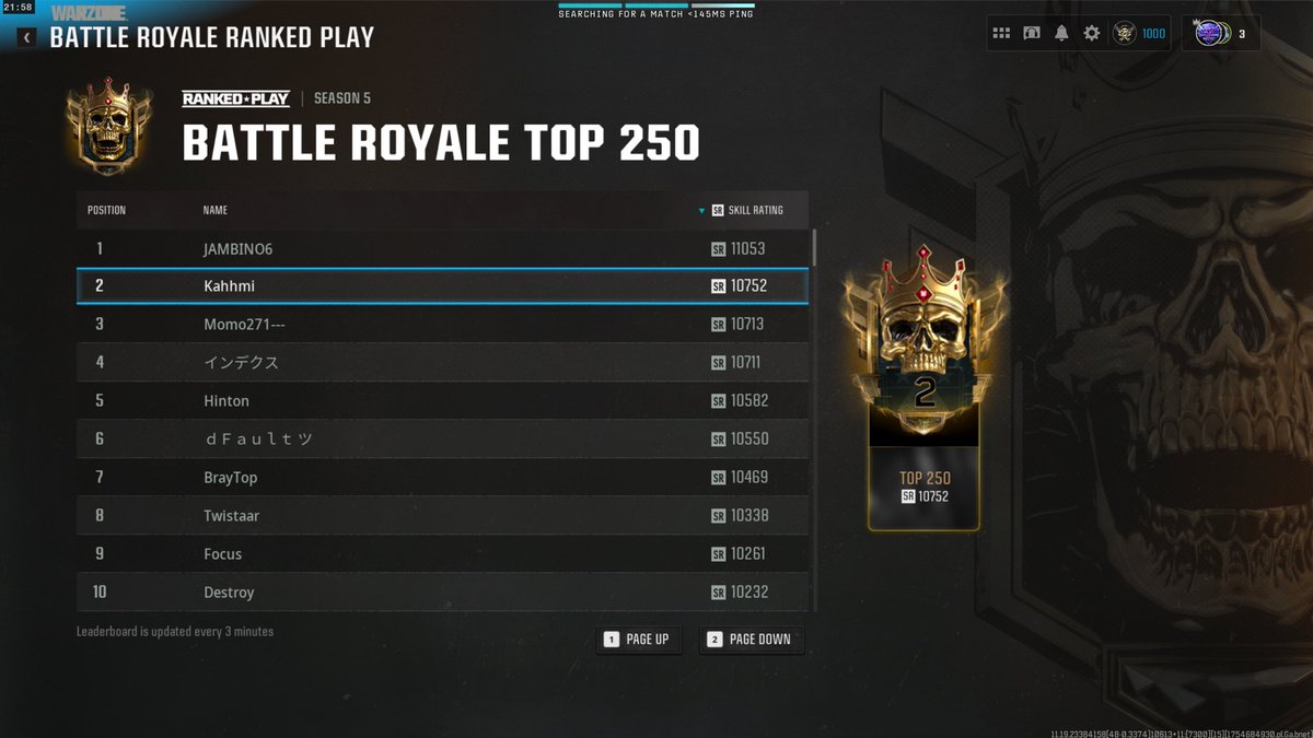 jambino (@jambino6_) on Twitter photo Put 30 hours into this since it dropped and caught a shadow thanks man π« <a href="/ATVIAssist/">Activision Support</a> free me im first π
JAMBINO6#9658614 Put 30 hours into this since it dropped and caught a shadow thanks man π« <a href="/ATVIAssist/">Activision Support</a> free me im first π
JAMBINO6#9658614