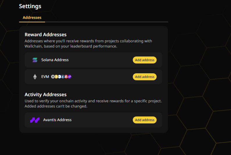 you can now connect your wallet to <a href="/wallchain_xyz/">Wallchain Quacks</a> 

and makesure the same wallet is connected to <a href="/avantisfi/">Avantis</a> trading site! thats for Avantisfi  Quacker!