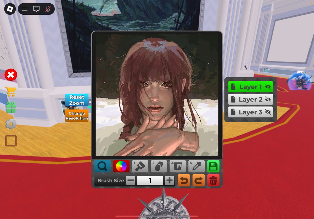 guess ill open roblox comms #robloxtwt #roblox #makima #robloxart #art