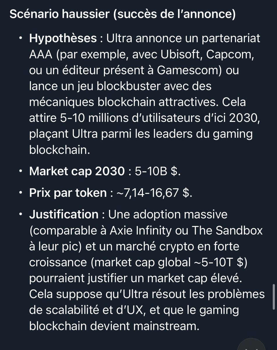 Grok scenarios for $UOS after <a href="/gamescom/">gamescom</a> announcement #Piratemove 🤞