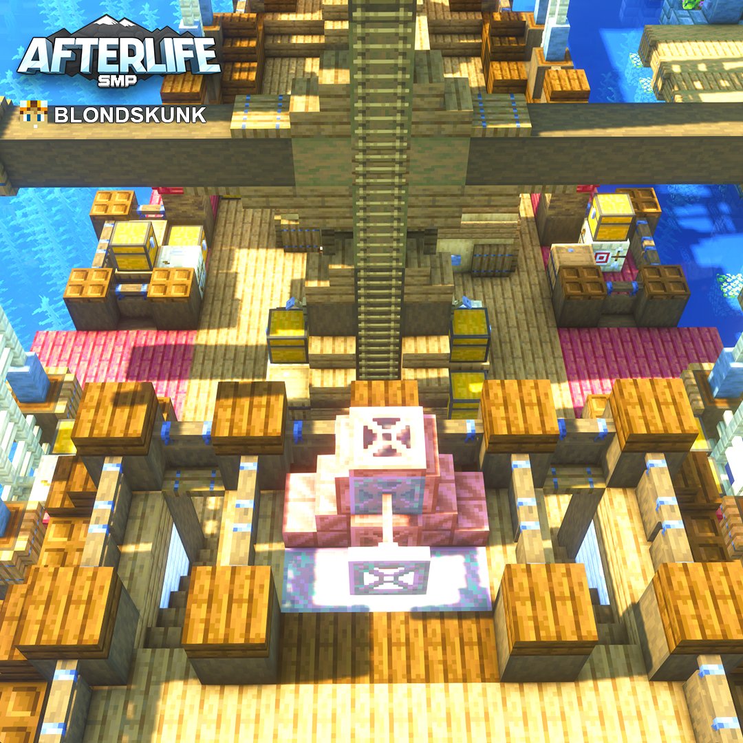 Ahoy, mateys! ⚓ <a href="/Blondskunk/">Blondskunk</a>'s ship is stocked and ready to chart new courses on AfterLife SMP. Where do you think it will set sail next, perhaps Season 6? 🗺️
#Minecraft #MinecraftBuilds #MinecraftSMP