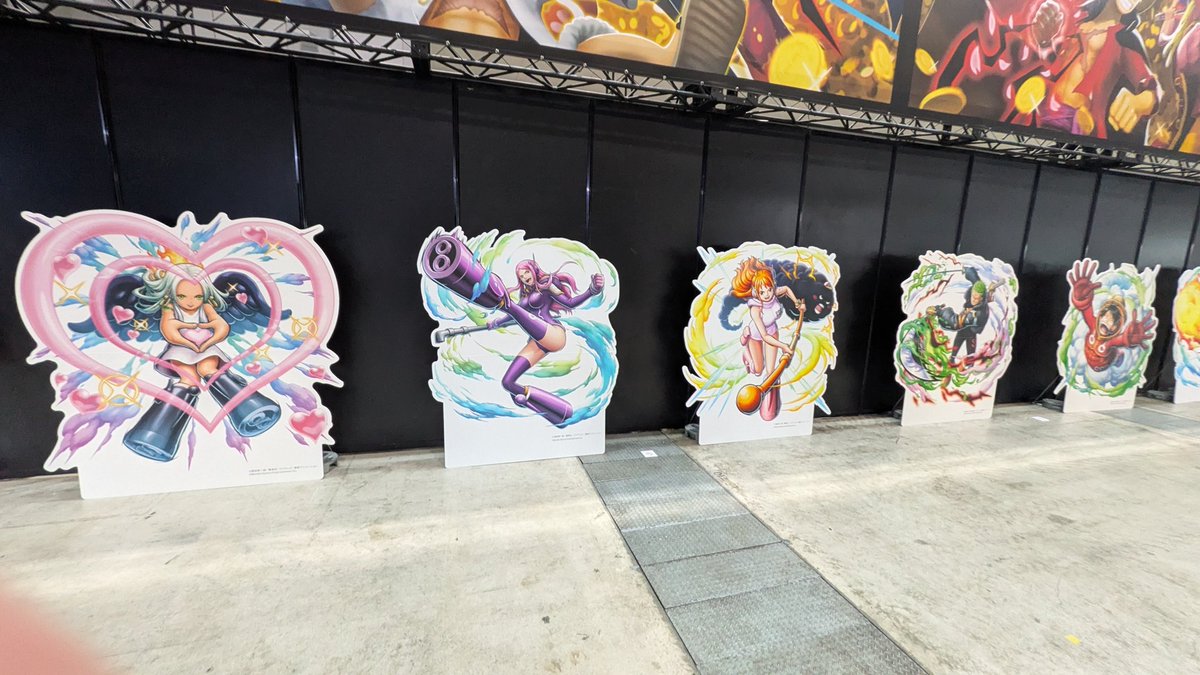 #ONEPIECEDAY'25より
バウンティラッシュのフォトスポット
写真撮ると缶バッジ貰えます