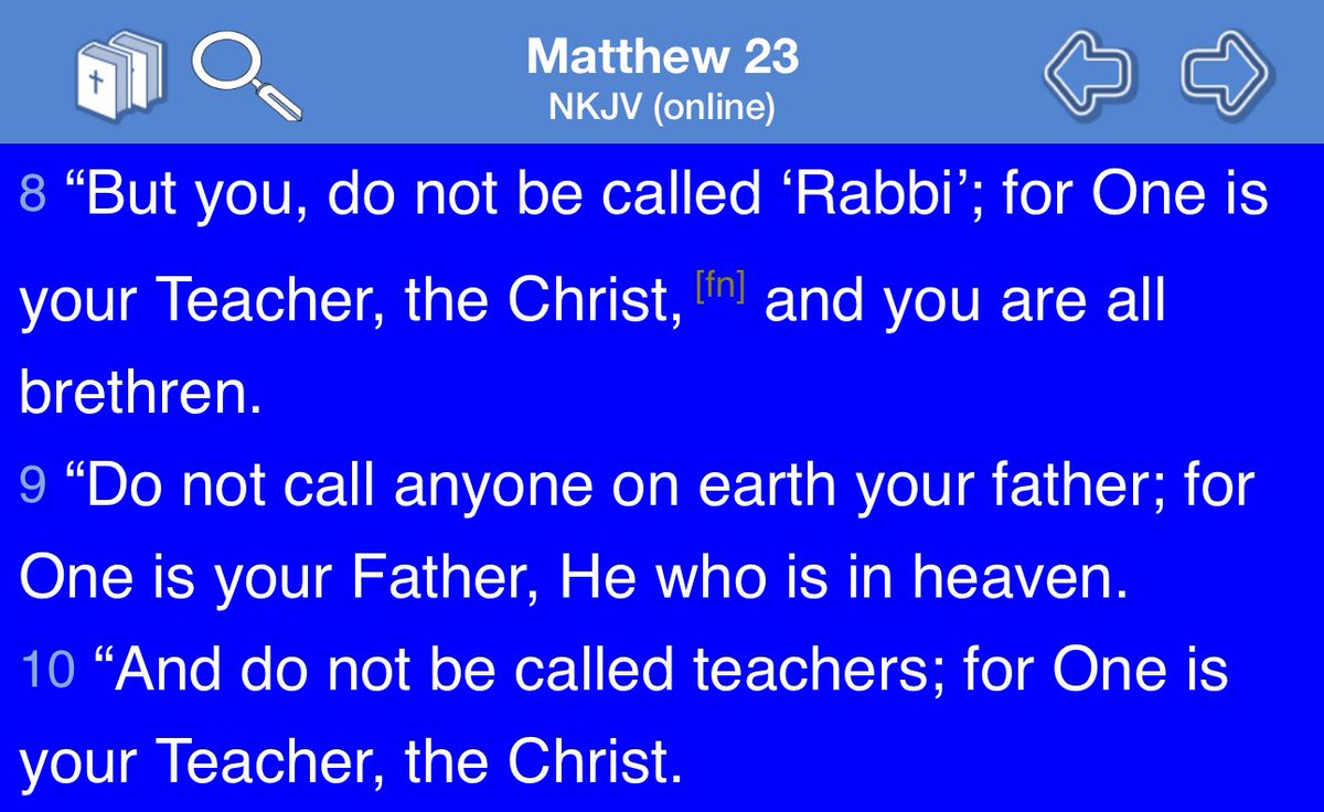 Disciple4Lif's tweet image. They were the mouthpiece of God. 

This goes back to the #1teacher #1father in Matthew 23.8-10.

They said “thus saith the lord”, and then they would write what GOD said. 

The letters in the NT is ppl saying what they think. And what they think contradicts what God &amp;amp; Jesus said.