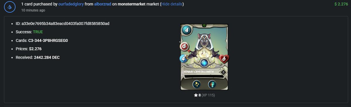 Welcome to the Family... 

In this family we work land... I just have to get some more DEC to stake. Back to the Frontier for me. 

#splinterlands #play2earn #freetoplay