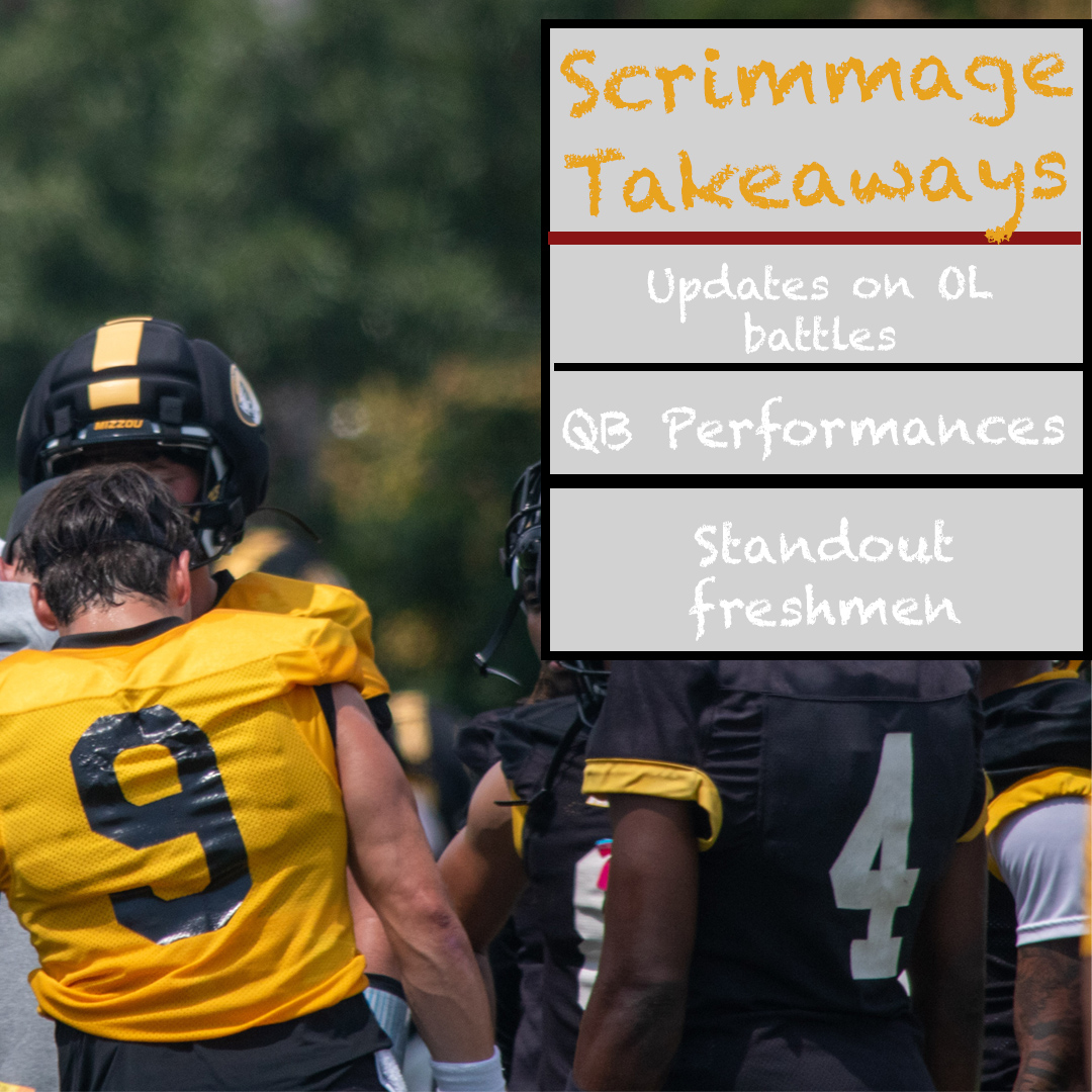 MizzouSI's tweet image. #Mizzou held its second scrimmage of fall camp Saturday.
A position-by-position breakdown of everything Eli Drinkwitz learned from it: si.com/college/missou…