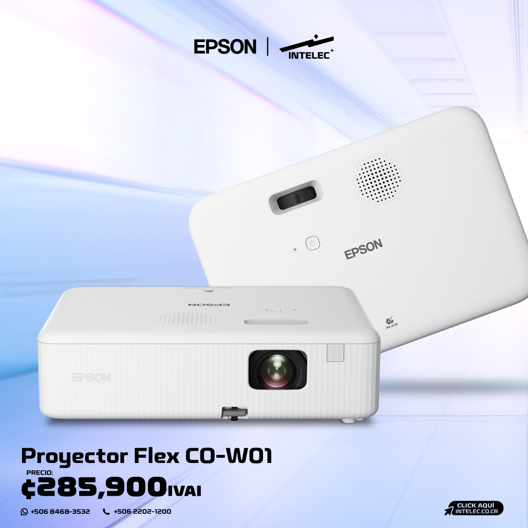 Intelec_CR's tweet image. ¡Proyectores Epson en Intelec! 🎬 Flex CO-W01 y PowerLite E20 para cine en casa o presentaciones. ✨

Info y compra: intelec.co.cr/p-epson
Envíos a todo el país y financiamiento. 💳

📍 Visita tiendas.
📞 2202-1200 | 📱 8468-3532

#Epson #Proyector