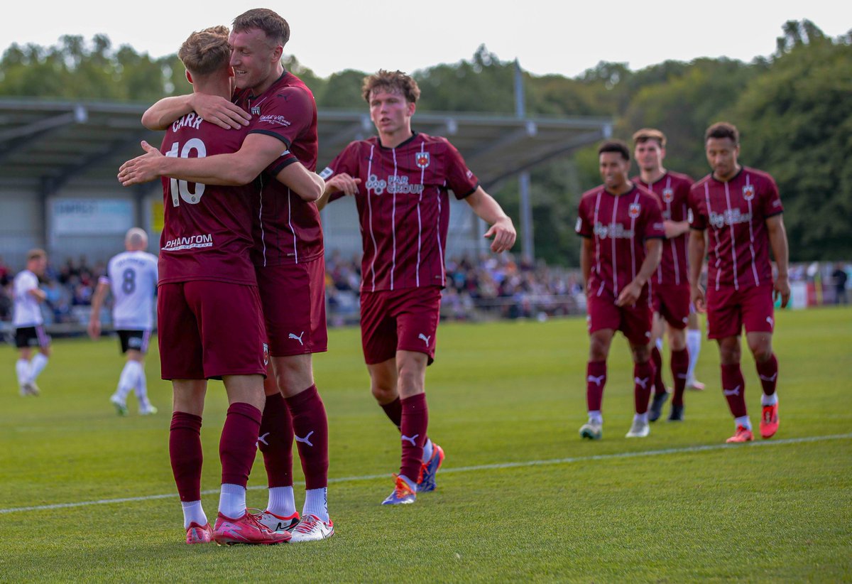 Great support today from the <a href="/chorleyawaydays/">Chorley awaydays</a> fans and all the travelling Chorley FC fans 👏👏, It means a lot to you and also the players, you can see the passion and fight in this team, the gallery will be up tomorrow lunchtime.
Football is back <a href="/chorleyfc/">Chorley FC</a>  a great win today,