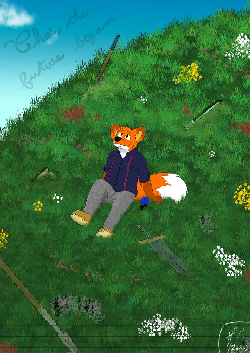 Got some stuff happening in my personal life recently, and it inspired me to draw this small art. I sincerely hope I can convey what I desired to tell with that art, it's a rather personal one for once hehe