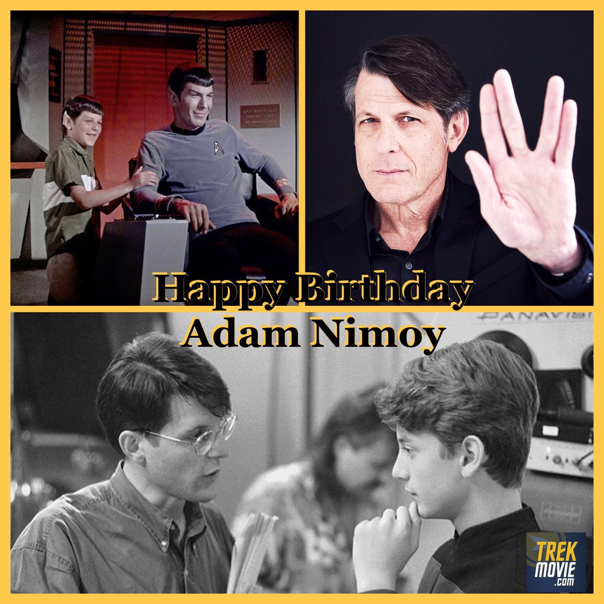 Wishing a very happy birthday to Adam Nimoy, who directed two episodes of #StarTrekTNG as well as the moving documentary about his father Leonard, "For The Love of Spock." He has a new memoir out called "The Most Human." 
#StarTrek #StarTrekFamily