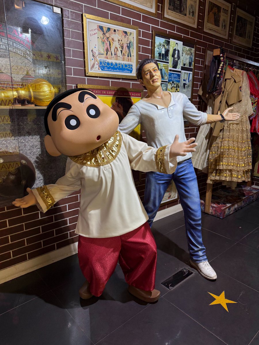 SRRRK_osayu's tweet image. しんちゃん…！シャー様ともご対面していたのね🥹ポーズの角度完璧👍🏼今日のお昼放送、チェックします🥰