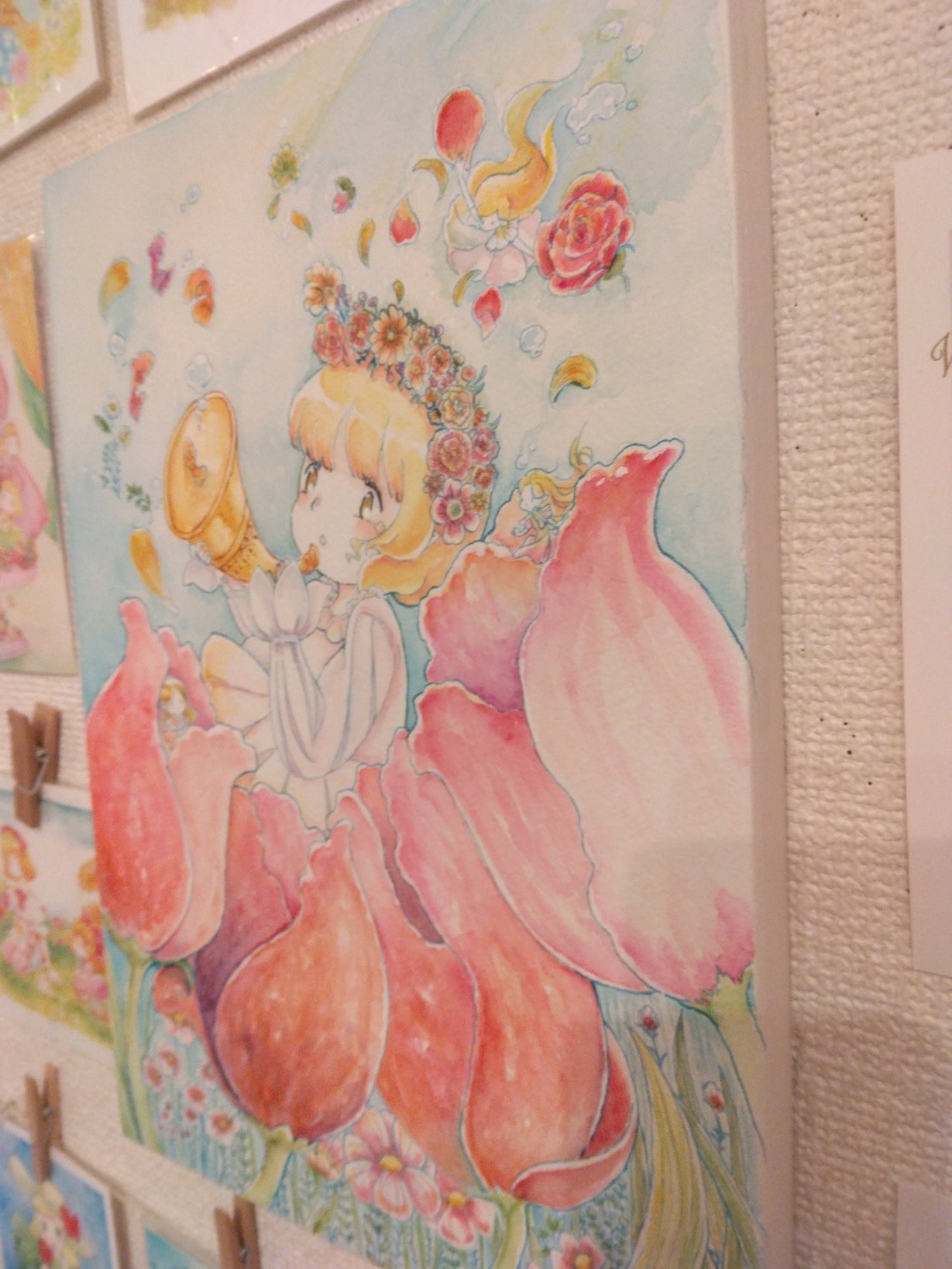 絵画　月 Amazon.co.jp: CHURACY 月が見え隠れする サンドピクチャー 置き