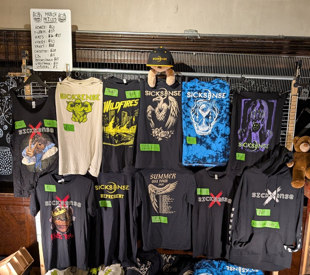 We're back home and our exclusive summer tour t-shirts are NOW available at our online store!
 share.google/YhIRQRLEILgCHP…

Buff Cactus, Tour Shirt and the Hourglass Tye Dye!

Snag 'em while you can before they're GONE!  🐻
