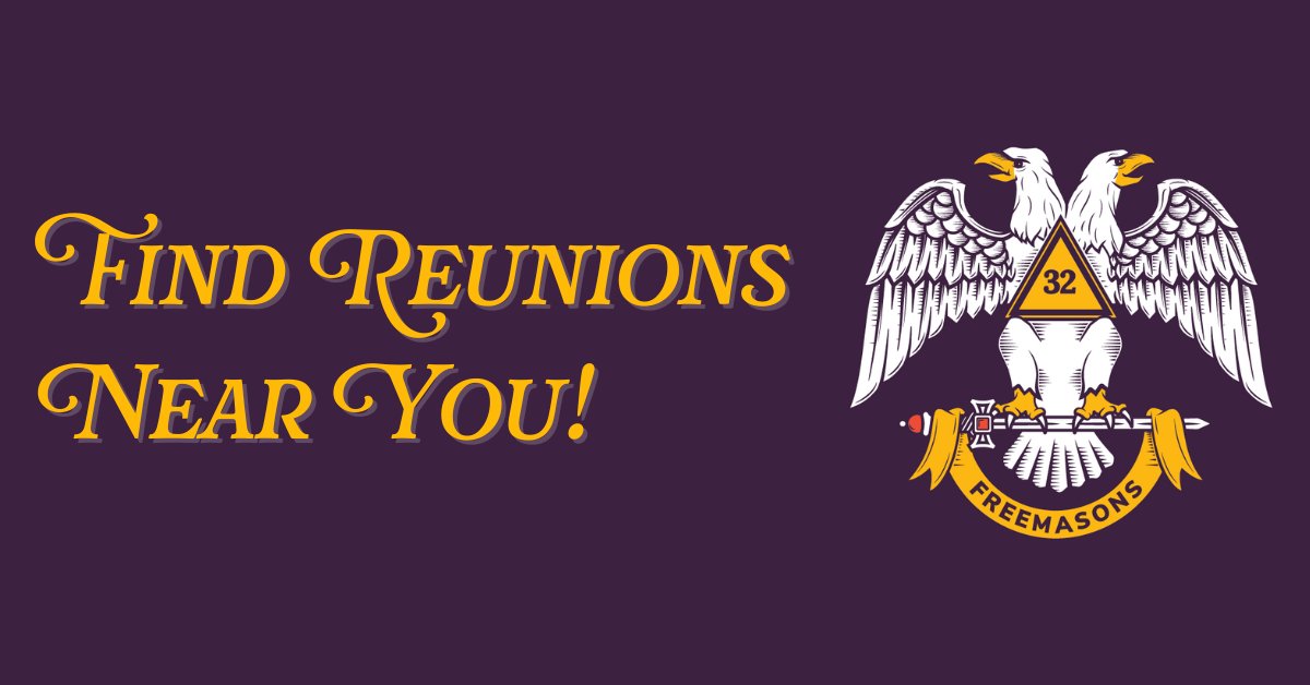 Brothers, Reunion season is right around the corner!

Start filling your calendar - find events near you on our website: srnmj.us/degrees