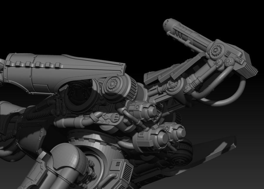 christhomas8130's tweet image. Close Combat Scout Titan — built for speed, precision, and brutal melee dominance. Armed with dual plasm Dm for custom made 🔥
#3DModel #WarMachine #MechDesign #CloseCombat #ScoutTitan #Miniatures #3DPrinting #Mecha #Wargaming #SciFiArt #BattleTech #ModelMaker #TabletopGames #war