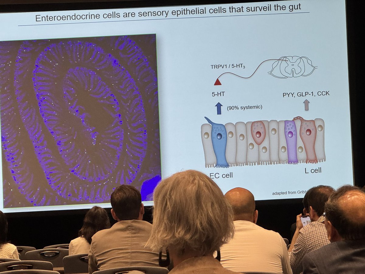 Nobel laureate David Julius appreciating EC cells during  keynote <a href="/ANMSociety/">ANMS</a> 2025