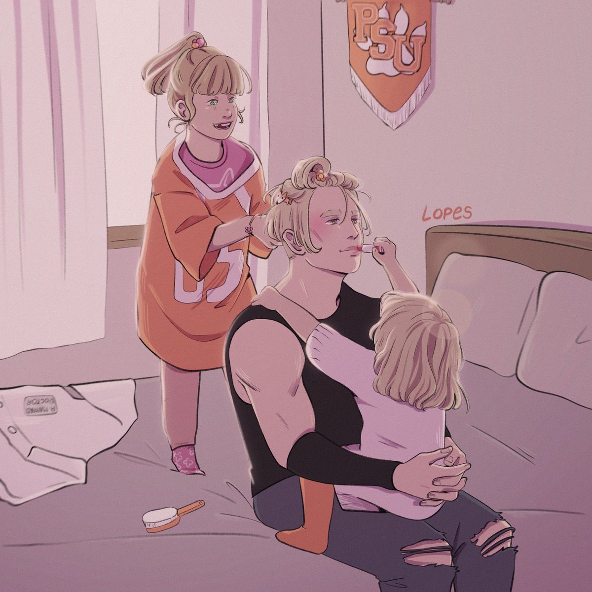 Uncle Andrew ❤️
He never had the childhood he deserved, but he’d make sure his nieces do!
#aftg #andrewminyard #aaronminyard #twinyards