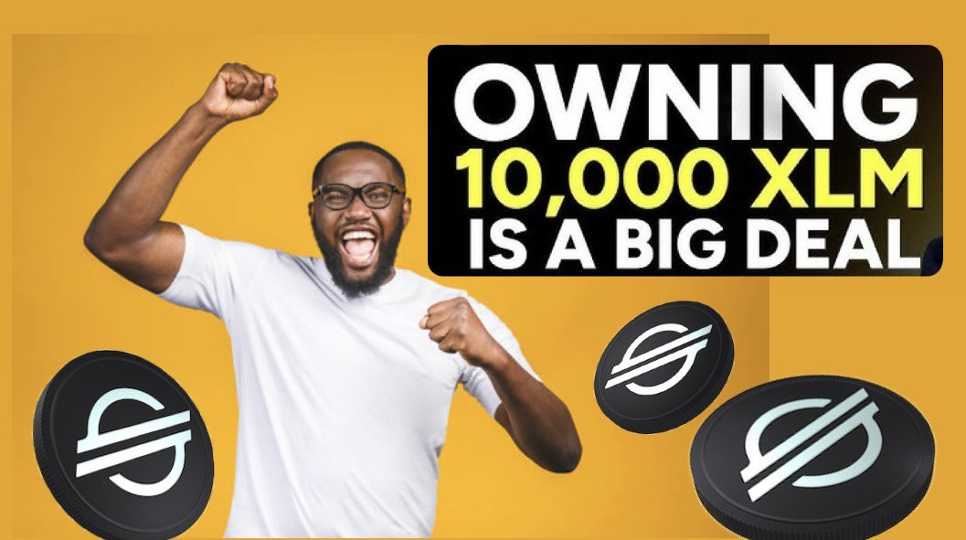 99% of the world DO NOT OWN 10,000 $XLM. Stellar is flying under the radar. NO HYPE and NO COURT cases. DO NOT UNDERESTIMATE the biggest opportunity and privilege to own XLM. OWNING XLM is a BIG DEAL. 😎
#Stellar $XLM
