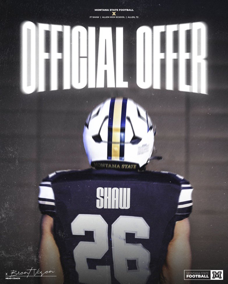 Joshua “JT” Shaw (@joshuatshaw15) on Twitter photo Thank you Jesus.
Blessed and Honored! <a href="/MSUBobcats_FB/">Montana State Football</a> 🐱
<a href="/TheRightCats/">Montana State Football Recruiting</a> <a href="/CoachBap/">Nick Jean-Baptiste</a> <a href="/C_Arbizzani/">Chandler Arbizzani</a> Thank you Jesus.
Blessed and Honored! <a href="/MSUBobcats_FB/">Montana State Football</a> 🐱
<a href="/TheRightCats/">Montana State Football Recruiting</a> <a href="/CoachBap/">Nick Jean-Baptiste</a> <a href="/C_Arbizzani/">Chandler Arbizzani</a>