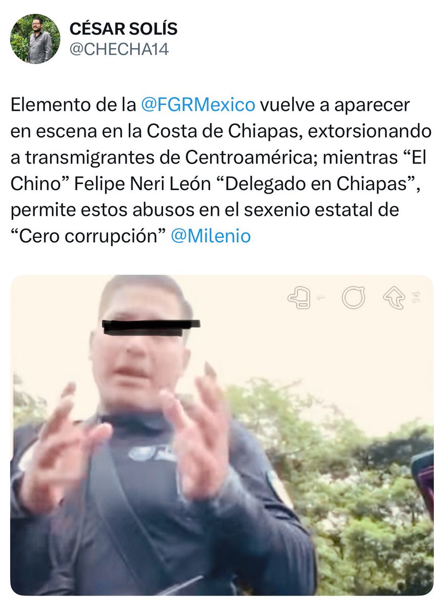 Y que dice de esto la <a href="/FGR_Chis/">Chiapas</a> ? <a href="/patybetaza/">Patricia Betaza</a> <a href="/DeniseMaerker/">Denise Maerker</a>