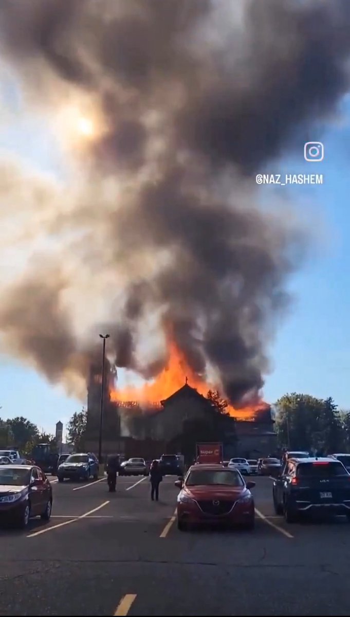 Could you imagine Pierre Poillevre’s outrage if this was a synagogue? Could you imagine Carney’s reaction if this was a mosque? But it’s just another Christian church burnt to the ground yesterday so it won’t even be mentioned by either or our media. #LetUsWorship