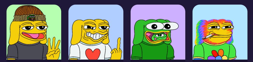 replicandy 

<a href="/Matt_Furie/">𝓜𝓪𝓽𝓽 𝓕𝓾𝓻𝓲𝓮</a> 
<a href="/ChainSawNFT/">Chain/Saw ⛓/🪚</a>