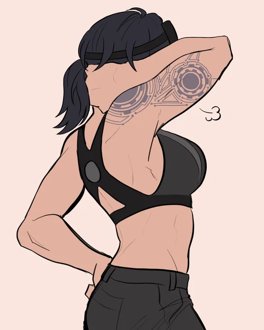 "May you please draw Grace? I'd be very GRACE-FUL! EYYYYY! Also, you've got a really wicked artstyle, your ethereal Zhu Yuan stuff is absolutely wicked good!" -> thank you!! I actually have already drawn grace before, but here it is again lol