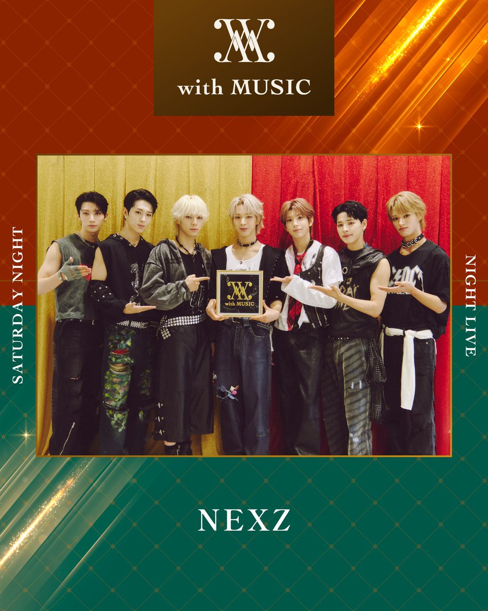 2025/8/9

with MUSIC✨2度目の出演おめでとう🎉衣装もかっこよくて最高のパフォーマンスだった〜（╹◡╹）♡

#withMUSIC  
#NEXZ  #Tomoya  #トモヤ
#OneBite #One_Bite #NEXZ_One_Bite