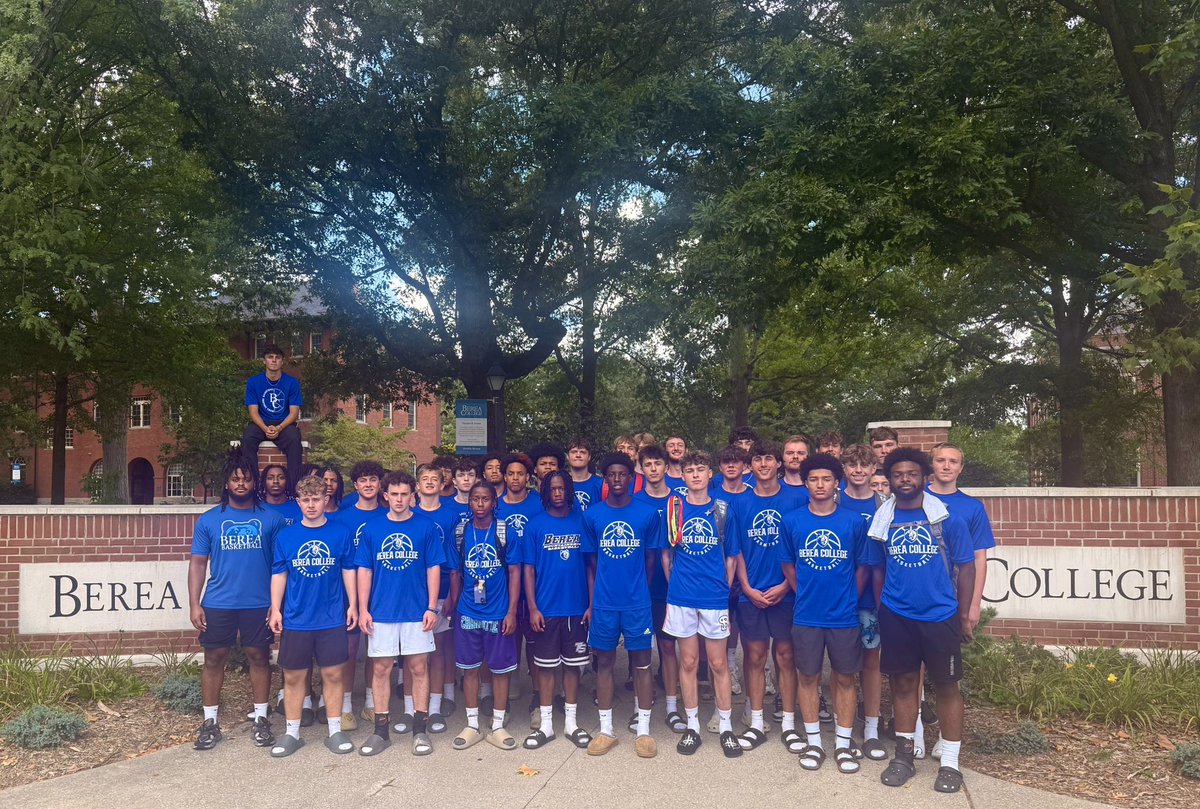 🔥 Big day at Berea College! 🔥

35+ prospects came from KY, IN, WV &amp; TN to train, compete, and see why we’re one of the best-kept secrets in college basketball at our Elite Camp! 

Tuition-free education. Elite facilities. Unmatched opportunity 💙🏀 #d3hoops