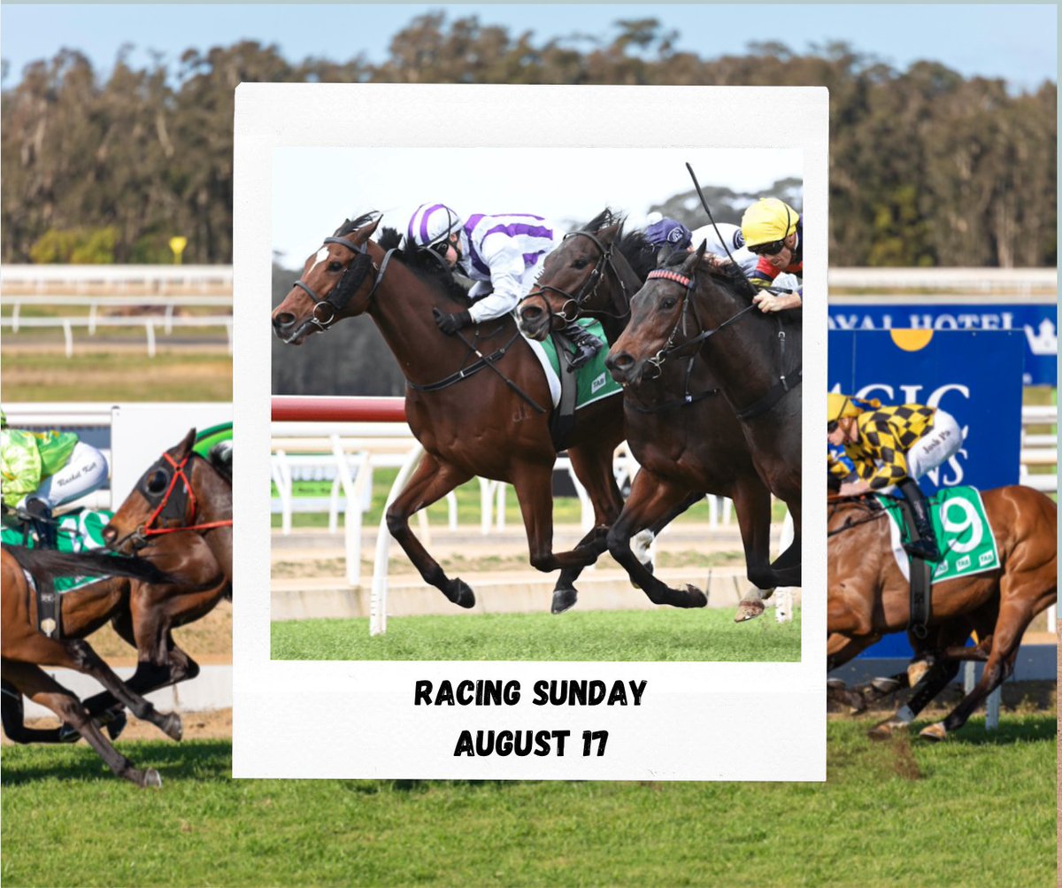 Noms for our SUNDAY, August 17 meeting featuring the $60k Wyong Cup Prelude (2000m) &amp; $60k Mona Lisa Prelude (1200m) close Tuesday, August 12  #wyongraces racing.racingnsw.com.au/FreeFields/Rac…