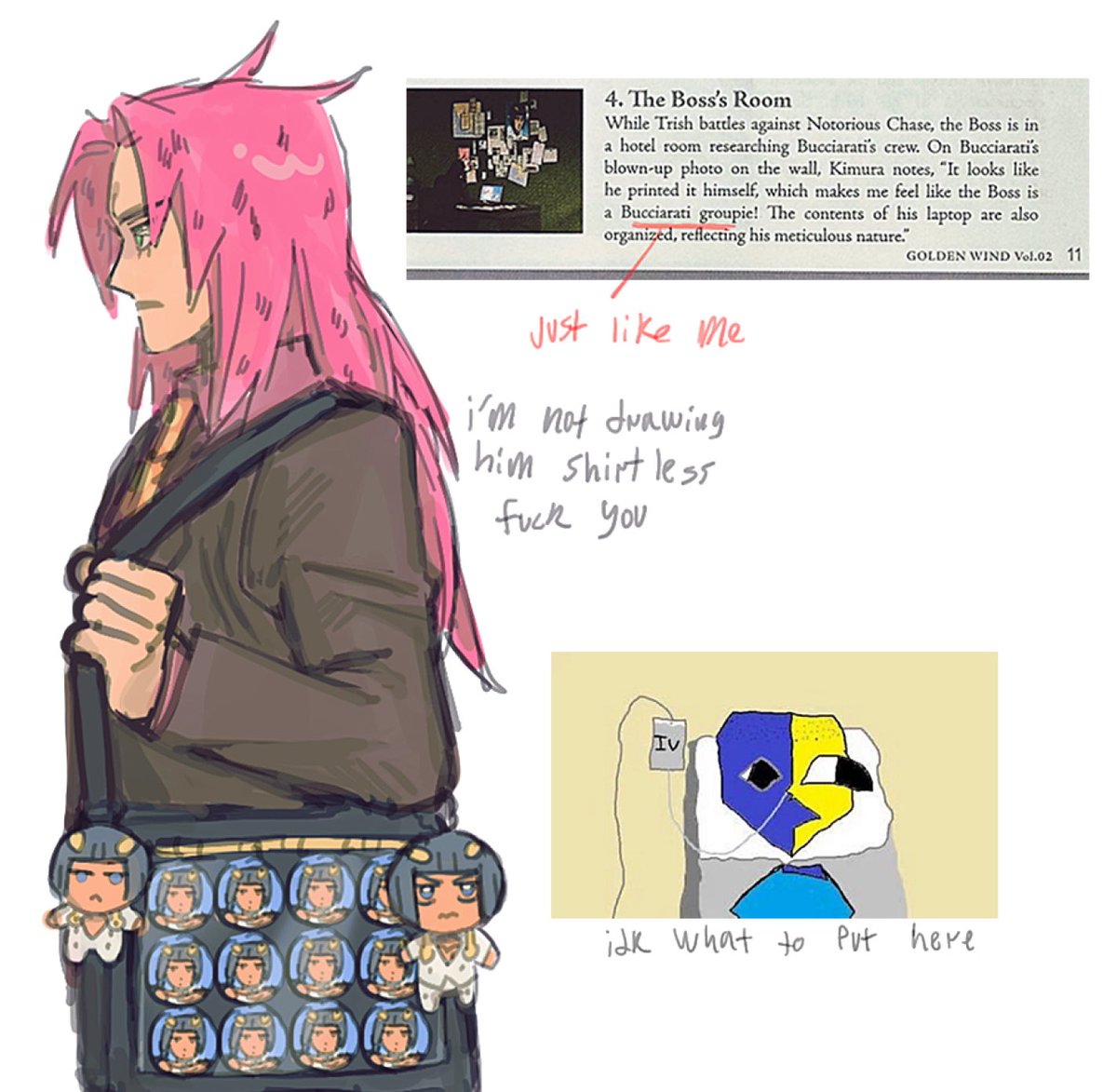 Super serious diavolo fanart