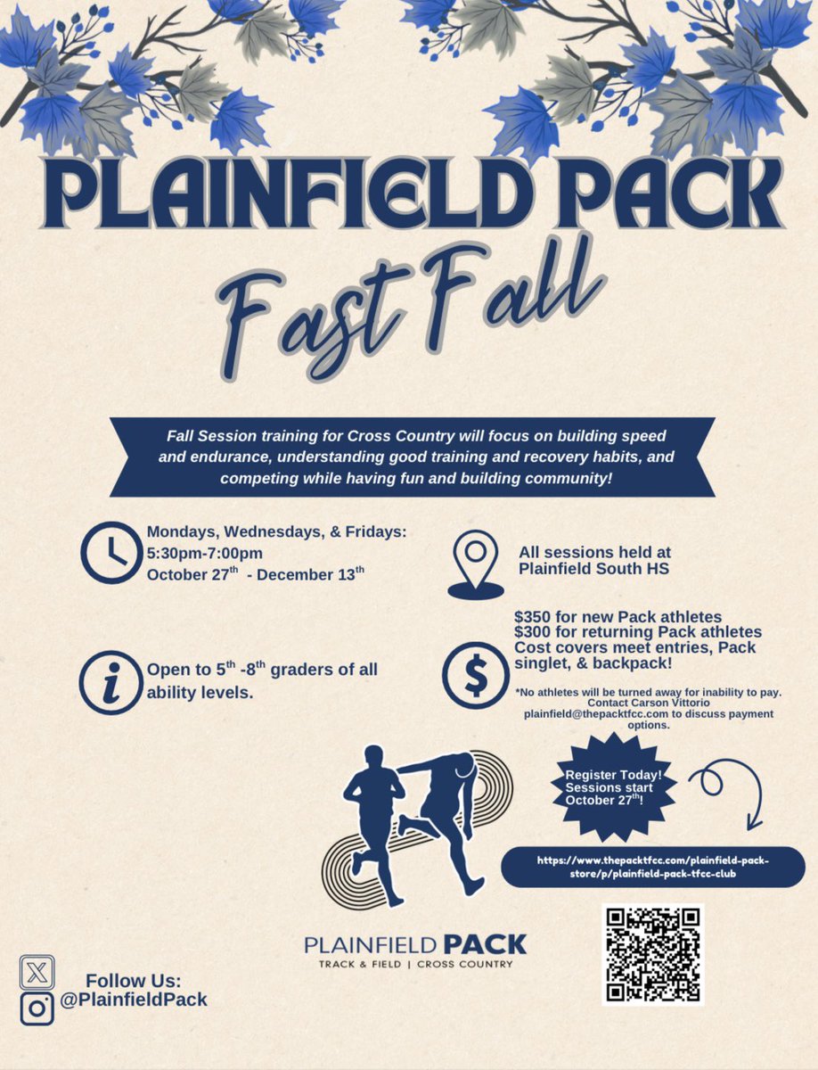 Plainfield Pack TFCC tweet media